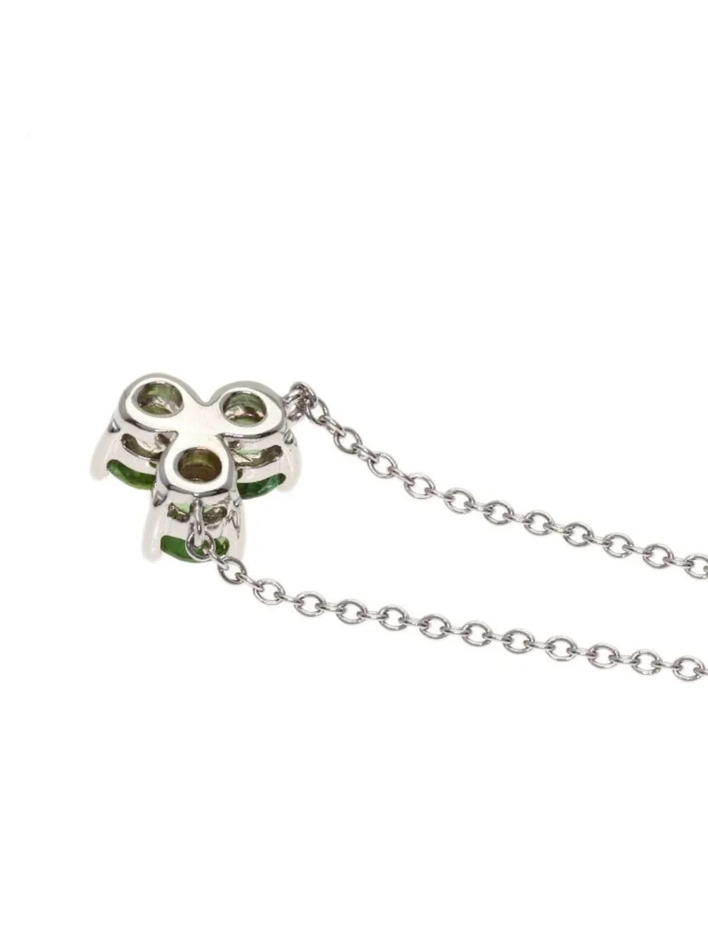 Tiffany & Co Aria Tourmaline Necklace 18k White Gold
